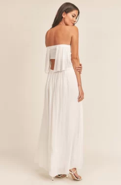 Frieda Maxi Dress -ASTR the Label Store AMB S17255 RE30L OFFWHITE 6 scaled