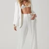 Brigitta Satin Wide Leg Pants
