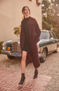 Berkley Tie Waist Coat -ASTR the Label Store ASTR FALL22 0721 scaled