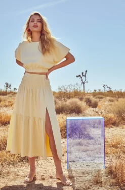 Perfect Oasis Tiered Midi Skirt -ASTR the Label Store ASTR SUM21 PT1 0642 edited scaled