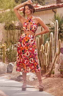 Nava Floral Midi Skirt -ASTR the Label Store ASTR SUMMER23 1318 scaled