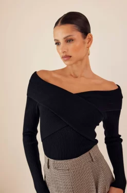 Zayla Off The Shoulder Sweater -ASTR the Label Store ASTR 06072023 FALLINSIDE 5577 scaled