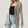 Tweed Oversized Blazer