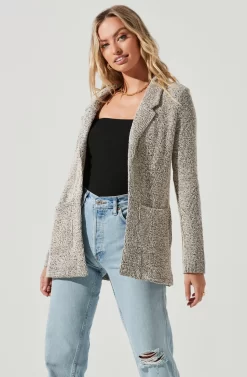 Tweed Oversized Blazer