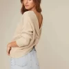Twist Back Sweater