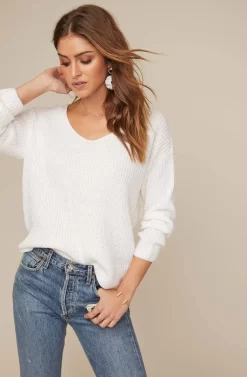 Twist Back Sweater 21 Twist Back Sweater -ASTR the Label Store AT13233 WHITE 13 scaled