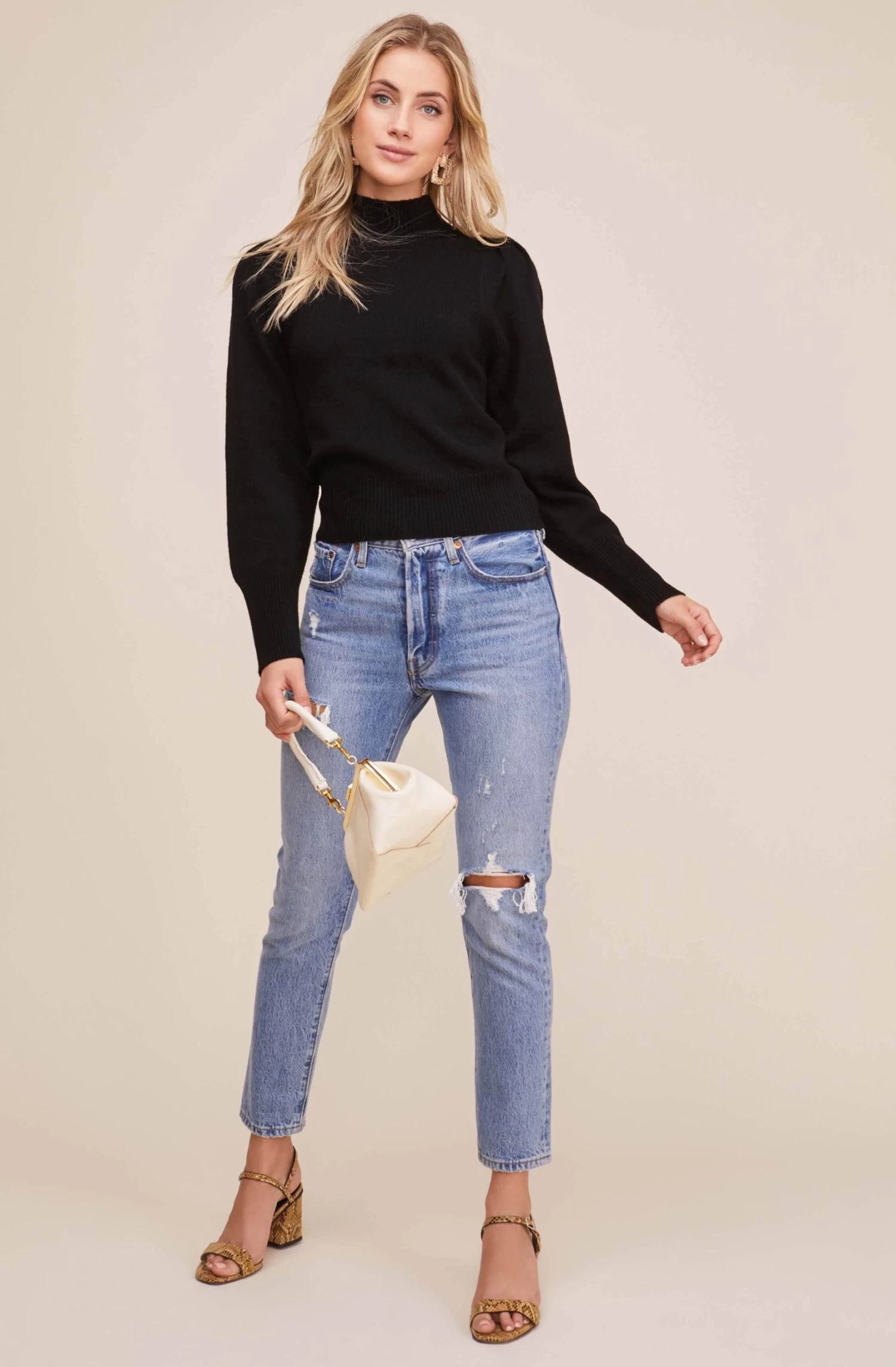 Lana Puff Sleeve Sweater 6 Lana Puff Sleeve Sweater - Image 6