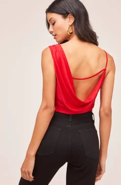 Asymmetrical Bodysuit -ASTR the Label Store AT15664 SALSA 5A scaled