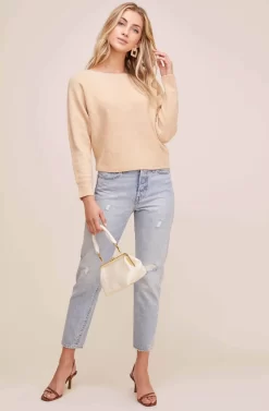 June Sweater 34 June Sweater -ASTR the Label Store AT15919 CAMEL 1 scaled