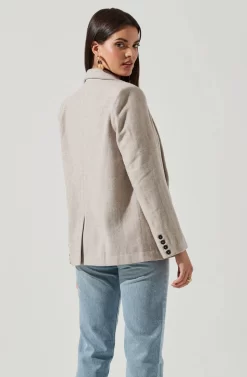 One Button Blazer 15 One Button Blazer -ASTR the Label Store AT16133 TAUPE 4 scaled