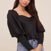 Mutton Sleeve Top