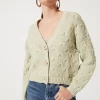 Pointelle Cardigan