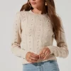 Long Sleeve Pearl Sweater