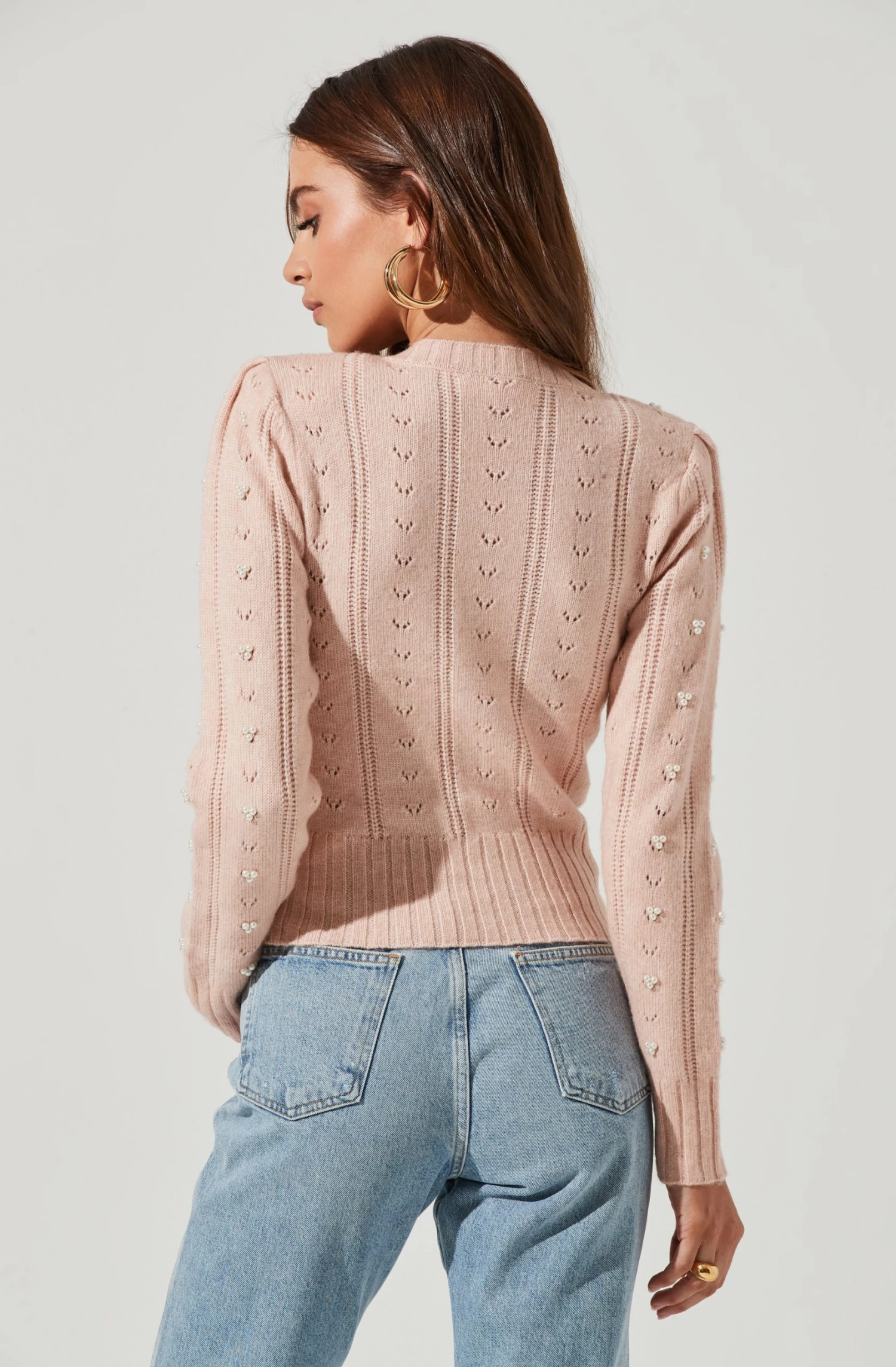 Long Sleeve Pearl Sweater 12 Long Sleeve Pearl Sweater - Image 12