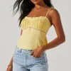 Pleated Linen Cami