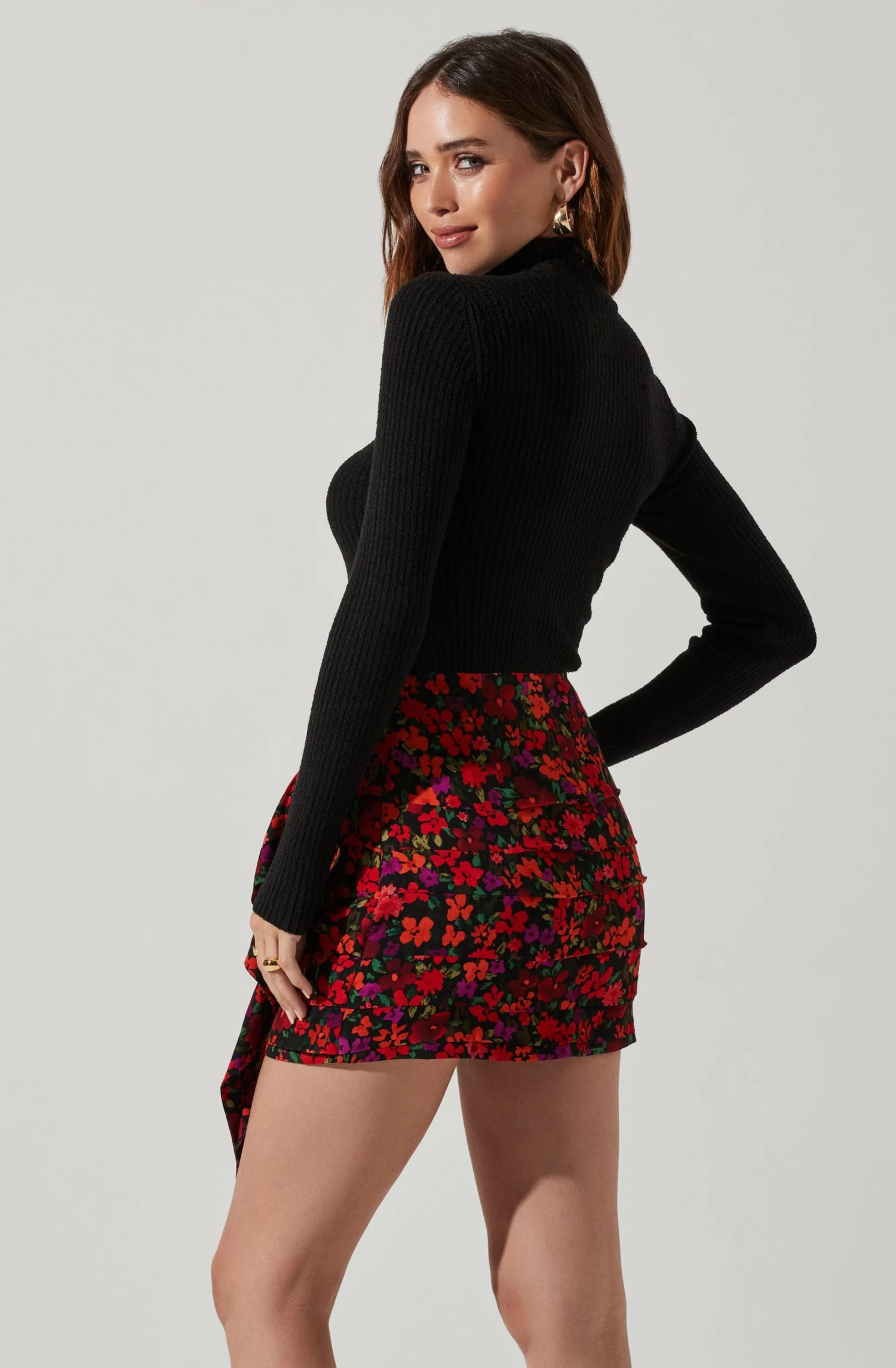 Antonella Mock Neck Cutout Sweater 4 Antonella Mock Neck Cutout Sweater - Image 4