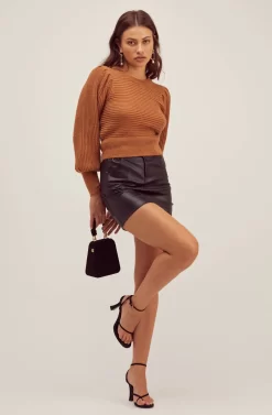 Alice Sweater -ASTR the Label Store FallSweaters ACT16098 CIDER 1 scaled