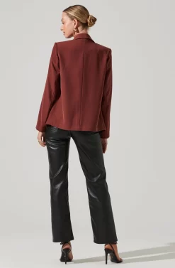 Blazer Jacket -ASTR the Label Store LT17376 FCI GARNET 6 scaled